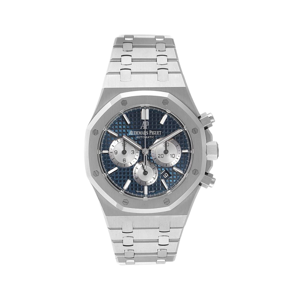Audemars Piguet Royal Oak Chronograph Stainless Steel Blue Index 41mm Steel Bracelet 26331ST-BRAND NEW
