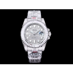 GMT Master II 18kt white gold diamond men's watch/new in box