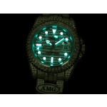 GMT Master II 18kt white gold diamond men's watch/new in box