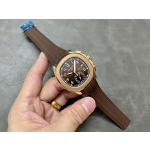 Aquanaut Chronograph Rose Gold Brown Dial 5968R-001-BRAND NEW