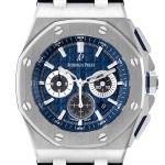 Audemars Piguet Royal Oak Offshore Selfwinding Chronograph Titanium 42mm Blue 26480TI-BRAND NEW