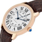 Ronde Solo XL Automatic Rose Gold Steel Men's Watch/New in Box