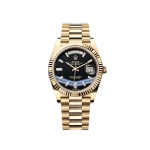 18k Day-Date 40 Classic Dark Blue Dial Men's Watch/New in Box